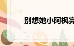 别想她小阿枫完整版（别想她）
