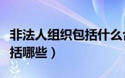 非法人组织包括什么合伙企业（非法人组织包括哪些）