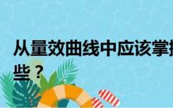 从量效曲线中应该掌握的药理学基本概念有哪些？