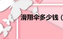 滑翔伞多少钱（滑翔伞多少钱）