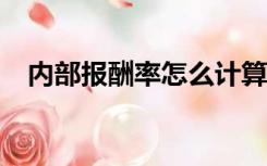 内部报酬率怎么计算excel（内部报酬率）