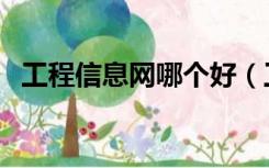 工程信息网哪个好（工程信息网哪个最好）