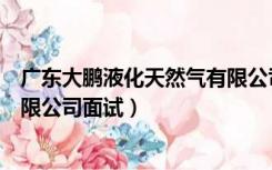 广东大鹏液化天然气有限公司利润（广东大鹏液化天然气有限公司面试）