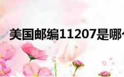 美国邮编11207是哪个洲（美国邮编格式）