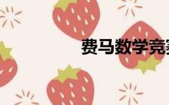 费马数学竞赛（费马数）