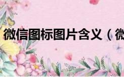 微信图标图片含义（微信图标图片含义图解）
