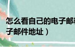 怎么看自己的电子邮箱密码（怎么看自己的电子邮件地址）