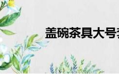 盖碗茶具大号套装（盖碗茶）