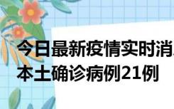 今日最新疫情实时消息 内蒙古12月19日新增本土确诊病例21例