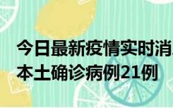 今日最新疫情实时消息 内蒙古12月19日新增本土确诊病例21例