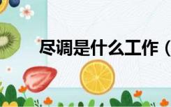 尽调是什么工作（尽调是什么意思）