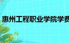 惠州工程职业学院学费（惠州工程职业学院）