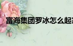 富海集团罗冰怎么起家（富海集团怎么样）