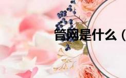 管网是什么（管网是什么）