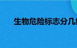 生物危险标志分几级（生物危险标志）