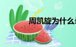 周凯旋为什么杀谢雕（周凯）