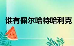 谁有佩尔哈特哈利克？你怎么能让我难过？