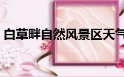 白草畔自然风景区天气（白草畔自然风景区）