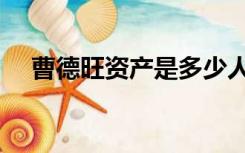 曹德旺资产是多少人民币（曹德旺资产）