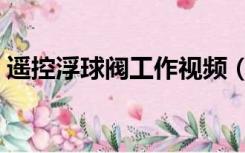 遥控浮球阀工作视频（遥控浮球阀工作原理）