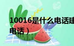10016是什么电话建议接吗（10016是什么电话）