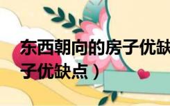 东西朝向的房子优缺点10条（东西朝向的房子优缺点）