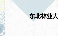 东北林业大学王牌专业
