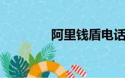 阿里钱盾电话标记取消平台