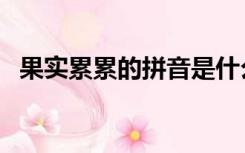 果实累累的拼音是什么（果实累累的拼音）