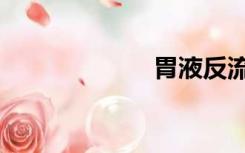 胃液反流（胃液）
