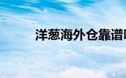 洋葱海外仓靠谱吗（洋葱海外仓）