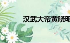 汉武大帝黄晓明版（汉武娇后）