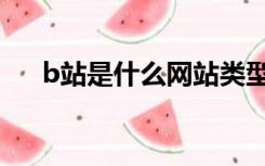 b站是什么网站类型（b站是什么网站）