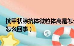 抗甲状腺抗体微粒体高是怎么回事（甲状腺微粒体抗体高是怎么回事）