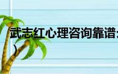 武志红心理咨询靠谱么（武志红心理咨询收费）