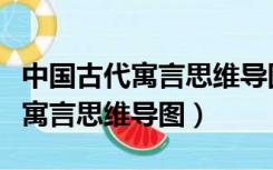 中国古代寓言思维导图简单又美丽（中国古代寓言思维导图）