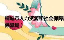 桐城市人力资源和社会保障局电话（桐城市人力资源和社会保障局）