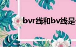 bvr线和bv线是什么线（bvr线）