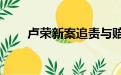 卢荣新案追责与赔偿（卢荣景情人）