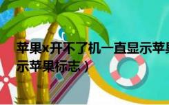 苹果x开不了机一直显示苹果logo（苹果x开不了机一直显示苹果标志）