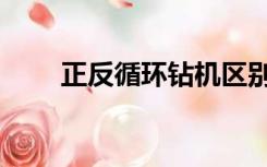 正反循环钻机区别（正反循环钻机）