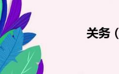关务（关务）