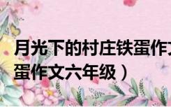 月光下的村庄铁蛋作文结尾（月光下的村庄铁蛋作文六年级）