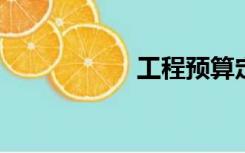 工程预算定额怎么看