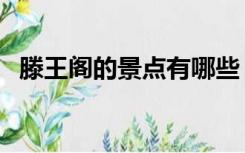 滕王阁的景点有哪些（滕王阁的景观介绍）