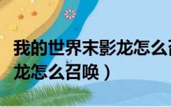 我的世界末影龙怎么召唤视频（我的世界末影龙怎么召唤）