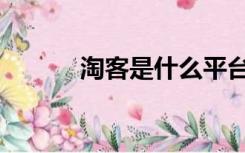 淘客是什么平台（淘客是什么）
