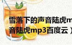 雪落下的声音陆虎mp3百度云（雪落下的声音陆虎mp3百度云）
