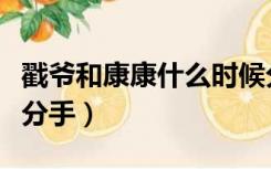 戳爷和康康什么时候分手（戳爷为什么和康康分手）