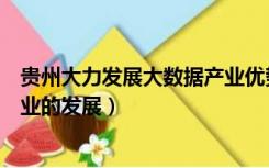 贵州大力发展大数据产业优势（大数据应用如何推动贵州农业的发展）